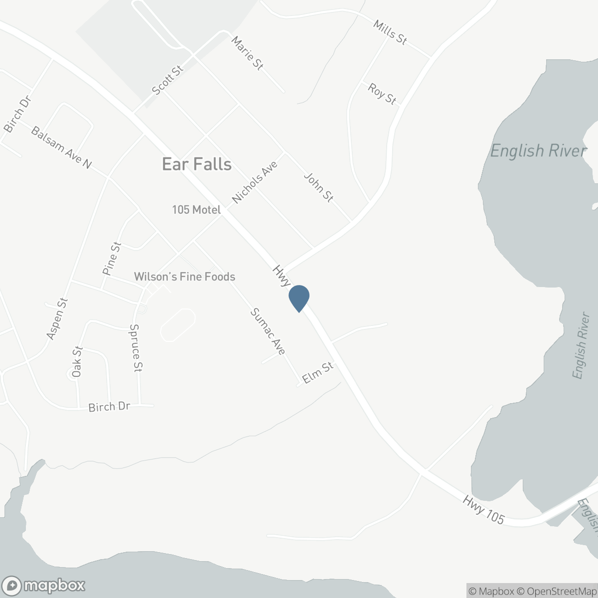 1261 HIGHWAY 105, Ear Falls, Ontario P0V 1T0